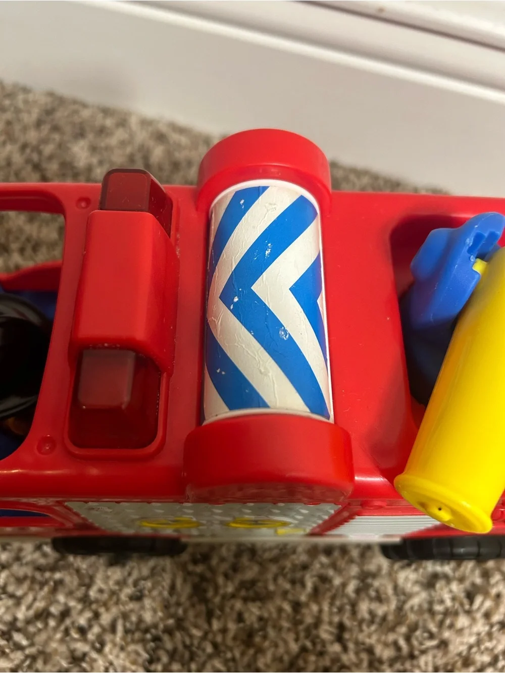 Fisher-Price Red Fire Engine Toy Little People